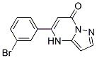 5-(3-bromophenyl)pyrazolo[1,5-a]pyrimidin-7(4H)-one Struktur