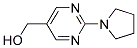 (2-pyrrolidin-1-ylpyrimidin-5-yl)methanol Struktur