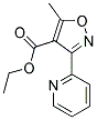 ethyl 5-methyl-3-pyridin-2-ylisoxazole-4-carboxylate Struktur