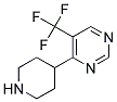 4-piperidin-4-yl-5-(trifluoromethyl)pyrimidine Struktur