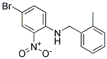 (4-Bromo-2-nitro-phenyl)-(2-methyl-benzyl)-amine Struktur