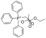 CARBETHOXYMETHYL TRIPHENYL PHOSPHONIUM ACETATE Struktur