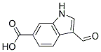 3-Formylindole-6-Carboxylic Acid Struktur