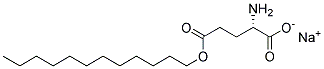 Dodecyl glutamic acid, sodium salt Struktur