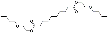 Di-(2-butoxyethyl) sebacate Struktur