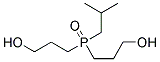 Isobutyl bis(hydroxypropyl)phosphine oxide Struktur