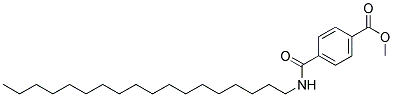 n-Octadecyl(4-methoxycarbonyl)benzamide Struktur