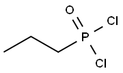 Propylphosphonic acid dichloride Struktur