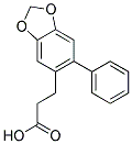 3-(6-PHENYL-1,3-BENZODIOXOL-5-YL)PROPIONICACID Struktur