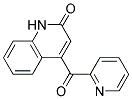 4-(2-PYRIDYLCARBONYL)-2(1H)-QUINOLINONE Struktur