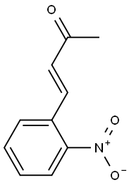 4-(O-NITROPHENYL)-3-BUTEN-2-ONE Struktur