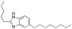 5-OCTYL-2-PENTYLBENZIMIDAZOLE Struktur