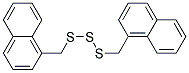 BIS(1-NAPHTHYLMETHYL)TRISULFIDE Struktur