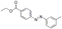 ETHYL3'-METHYLAZOBENZENE-4-CARBOXYLATE Struktur