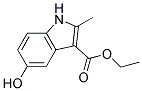 ETHYL5-HYDROXY-2-METHYL-3-INDOLECARBOXYLATE Struktur