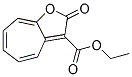 ETHYL2-OXO-2H-CYCLOHEPTA(B)FURAN-3-CARBOXYLATE Struktur