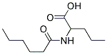 N-HEXANOYL-DL-NORVALINE Struktur