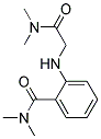 O-((DIMETHYLCARBAMOYLMETHYL)AMINO)-N,N-DIMETHYLBENZAMIDE Struktur