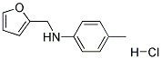 N-FURFURYL-P-TOLUIDINEHYDROCHLORIDE Struktur