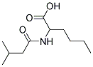 N-ISOVALERYL-DL-NORLEUCINE Struktur