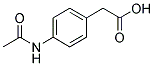 P-ACETAMIDOPHENYLACETATE Struktur