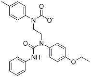 P-TOLYL(2-(1-(P-ETHOXYPHENYL)-3-PHENYLUREIDO)ETHYL)CARBAMATE Struktur