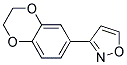 3-(2,3-Dihydrobenzo[b][1,4]dioxin-6-yl)isoxazole Struktur