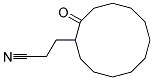 3-(2-Oxocyclododecycl)propanenitrile Struktur