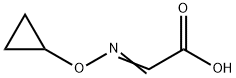 CYCLOPROPYL-HYDROXYIMINO-ACETIC ACID
 Struktur