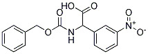 (2R)-{[(benzyloxy)carbonyl]amino}(3-nitrophenyl)ethanoic acid Struktur