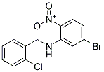 (5-Bromo-2-nitro-phenyl)-(2-chloro-benzyl)-amine Struktur