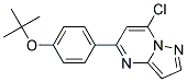 5-(4-tert-butoxyphenyl)-7-chloropyrazolo[1,5-a]pyrimidine Struktur