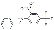 (2-Nitro-4-trifluoromethyl-phenyl)-pyridin-2-ylmethyl-amine Struktur