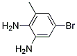 3-Methyl-5-Bromo-1,2-Phenylenediamine Struktur