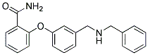 5-(N,N-Dibenzylamine)Salicylamide Struktur