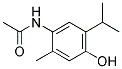 6-Acetamidothymol Struktur