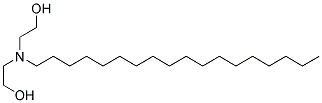 n-Octadecyl bis(2-hydroxyethyl) amine Struktur