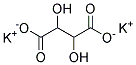 Potassium tartrate (dibasic) Struktur