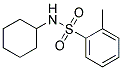 N-Cyclohexyl-o-toluenesulfonamide Struktur