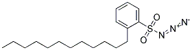 Dodecylbenzensulfonyl azide Struktur