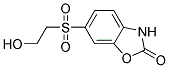 6-[(2-Hydroxyethyl)sulfonyl]-2(3H)-benzoxazolone Struktur