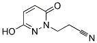 3-(3-HYDROXY-6-OXO-1,6-DIHYDRO-1-PYRIDAZINYL)PROPIONITRILE Struktur