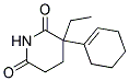 3-(1-CYCLOHEXENYL)-3-ETHYL-2,6-PIPERIDINEDIONE Struktur