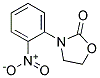 3-(O-NITROPHENYL)-2-OXAZOLIDINONE Struktur