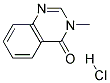 3-METHYL-4(3H)-QUINAZOLINONEHYDROCHLORIDE Struktur