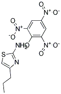 4-PROPYL-2-THIAZOLAMINEPICRATE Struktur