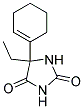 5-(1-CYCLOHEXENYL)-5-ETHYL-2,4-IMIDAZOLIDINEDIONE Struktur