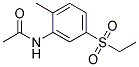 5'-ETHYLSULFONYL-2'-METHYLACETANILIDE Struktur