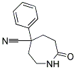 7-OXO-4-PHENYLHEXAHYDRO-4-AZEPINECARBONITRILE Struktur