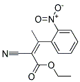 ETHYL(Z)-A-CYANO-B-METHYL-2-NITROCINNAMATE Struktur